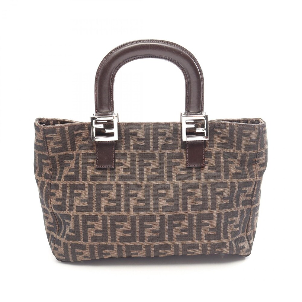 Fendi Zucca Hand Tote Bag Canvas #346588F95B